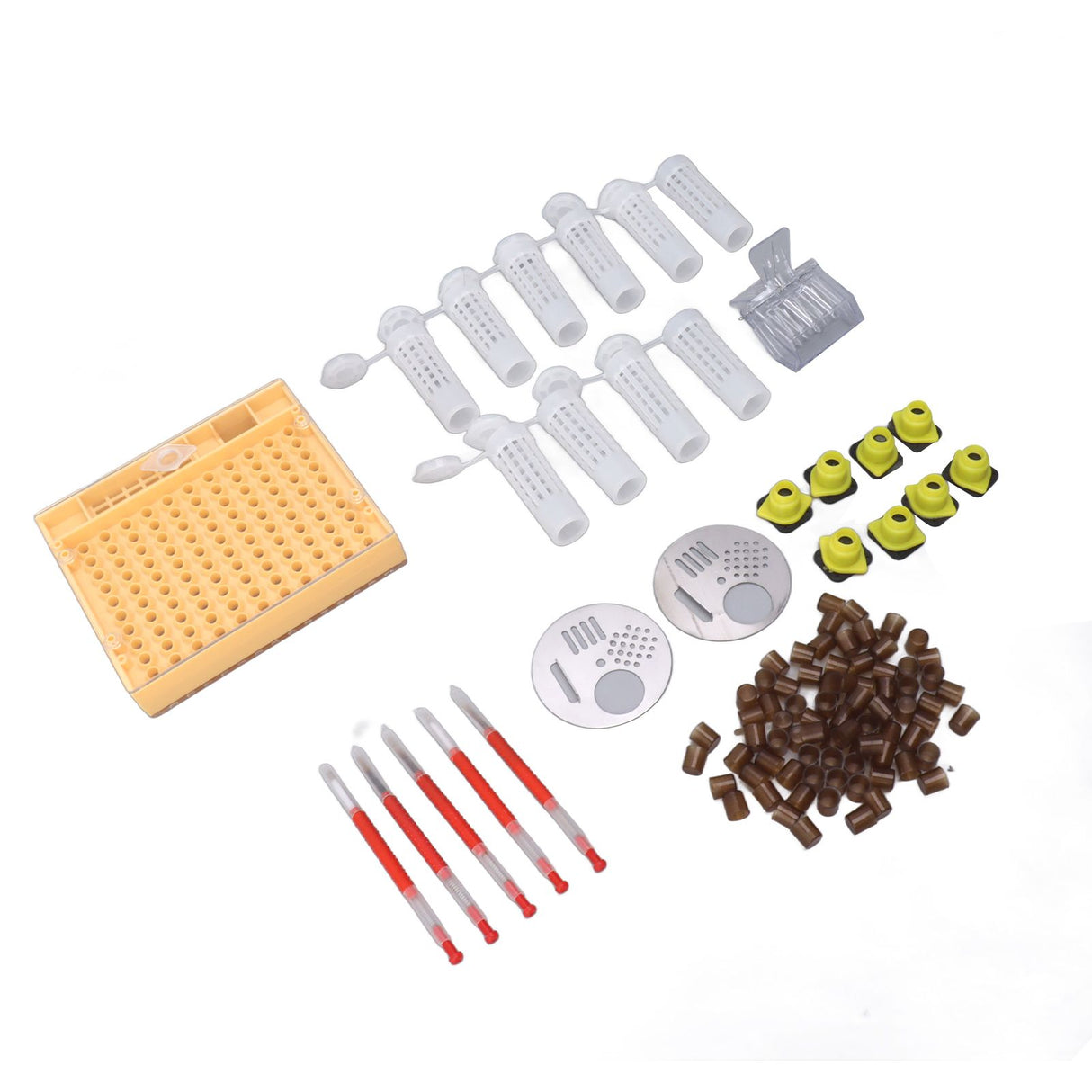 Plastic Queen Rearing System Beekeeping Queen Bee Rearing Grafting Kit Beekeeping Tools Supplies