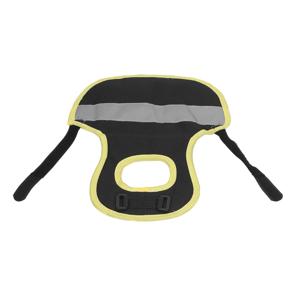 Chicken Reflective Vest Warm Safe Lightweight Poultry Harness Vest for Hen Ducks Geese Black