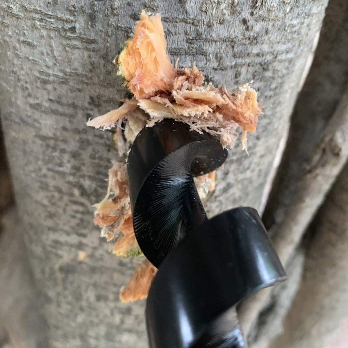 Manual Auger High Speed Steel Easier To Drill Multifunctional Handmade Wood Auger for Outdoor