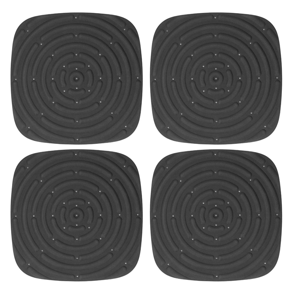 4pcs Chicken Nest Mat Washable Chicken Nesting Pads Nesting Box Pads for Laying Eggs Black