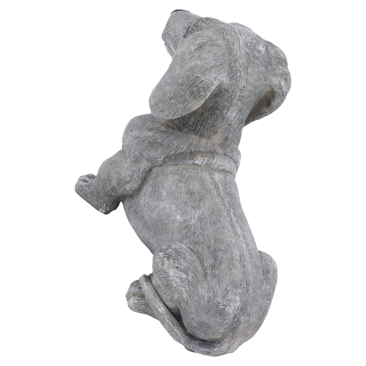 Dog Garden Statues DIY Lifelike Prevent Cracking Resin Dog Statues Home Decor for Courtyard Lawn Dachshund