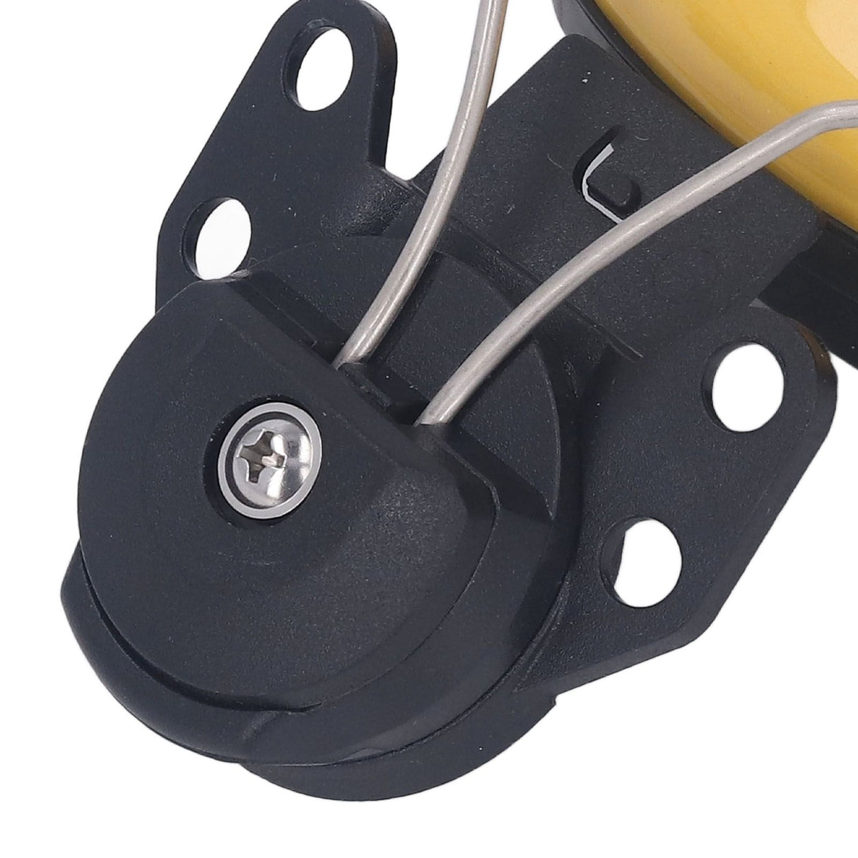 1 Pair Safety Helmet Ear Muff Noise Reduction Helmet Hard Hat Hearing Protection Earmuff for Construction Site