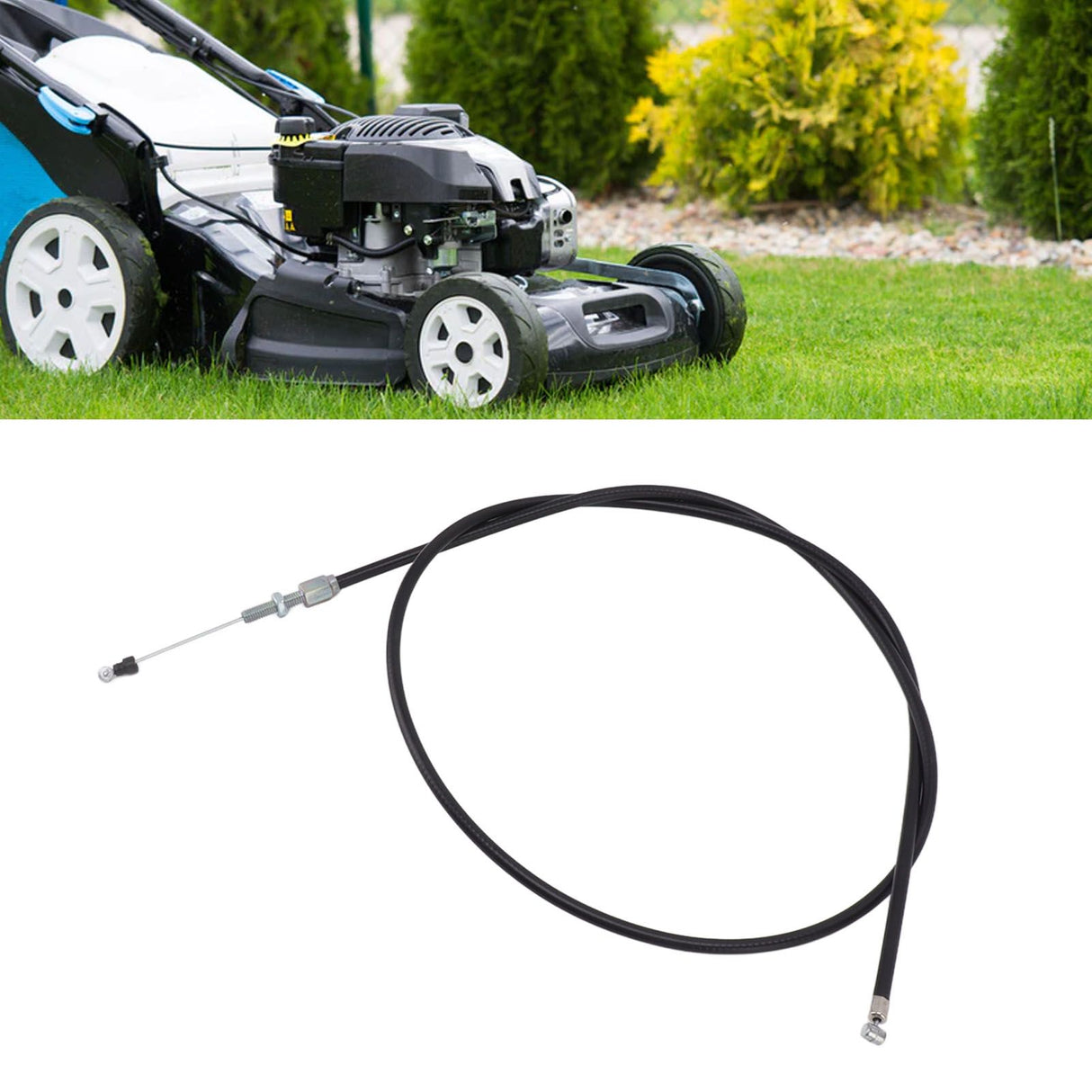 Throttle Cable Transmission Throttle Cable Replacement for GXV160 HRJ216 HRJ196 Lawn Mower