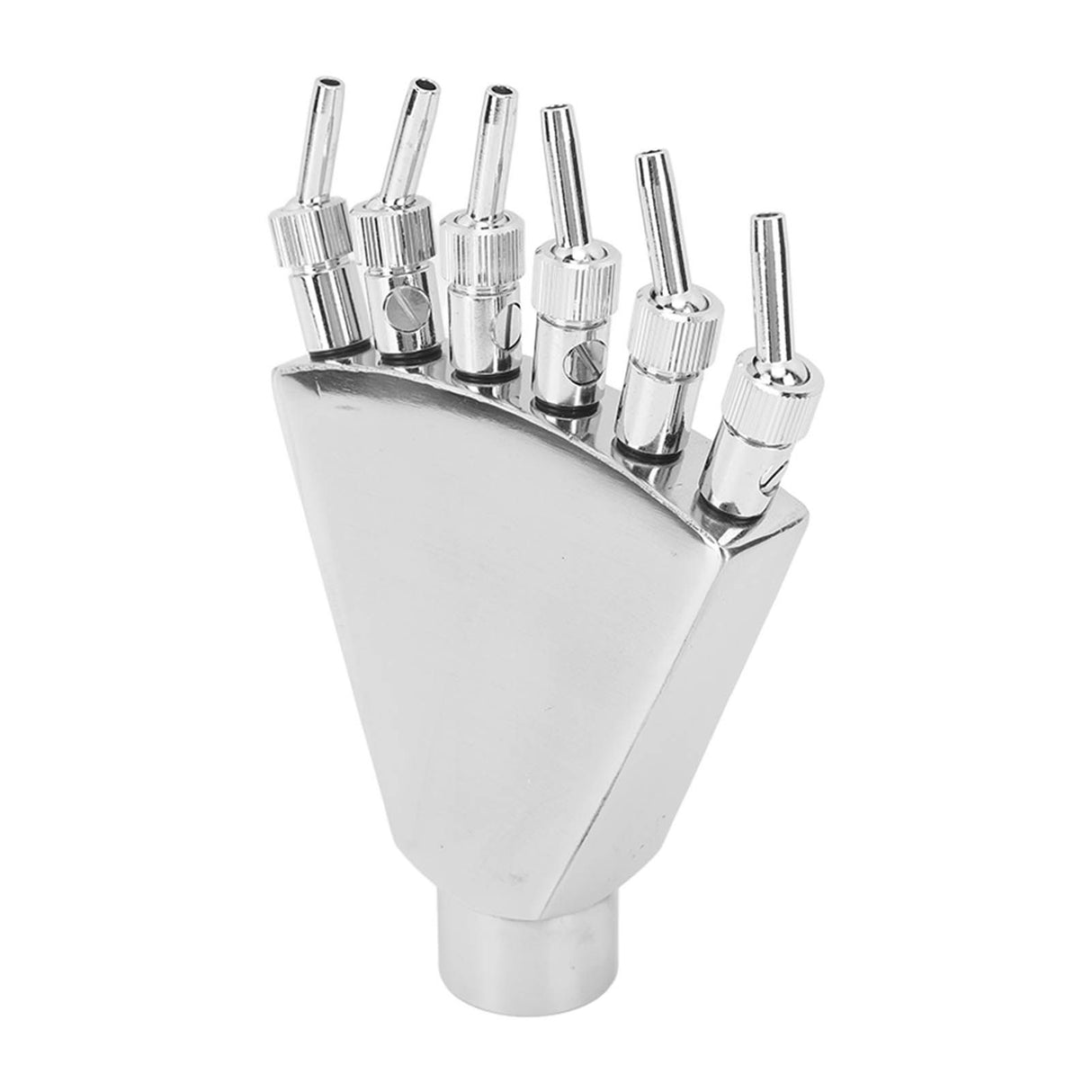 G1 Fountain Nozzle Stainless Steel Fountain Water Spray Sprinkler Head Adjustable Garden Sprinkler Dynamic Scattering