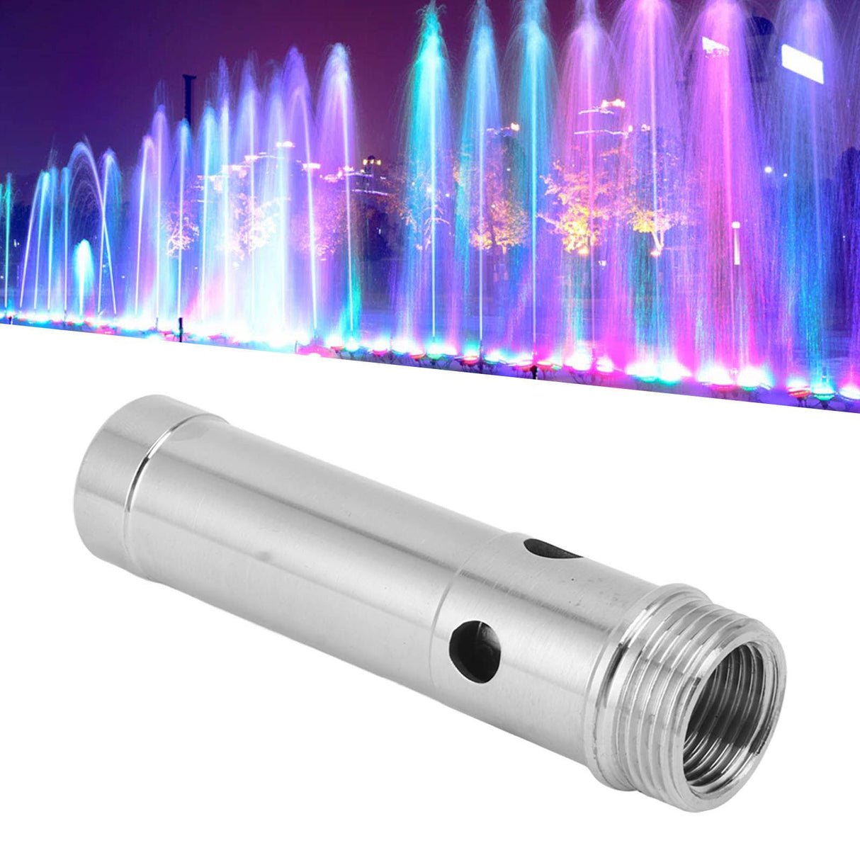 Water Fountain Nozzle G1/2 Female Thread G3/4 Male Thread Stainless Steel Nozzle For Garden Pond Fountains