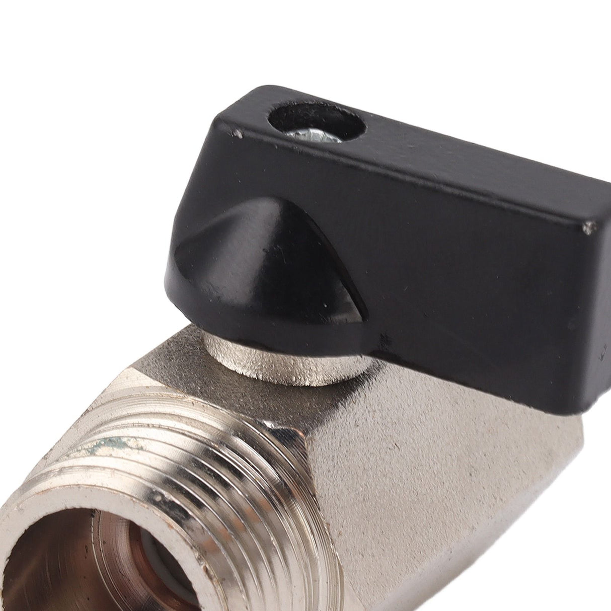 Gas Valve Ball Type Male Female Thread Thicken Brass Sandblasting for Household Tap Water 1/2