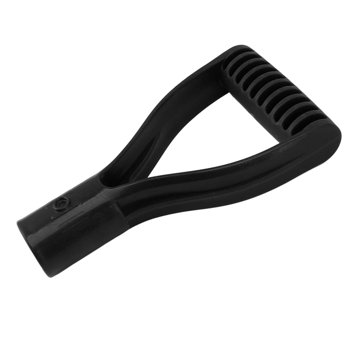 Spade Handle Plastic 32mm Inner Diameter D Grip Handle Shovel Handle Replacement for Snow Shovel Digging Raking Black