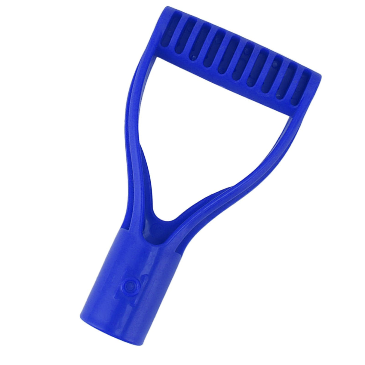 Spade Handle Plastic 32mm Inner Diameter D Grip Handle Shovel Handle Replacement for Snow Shovel Digging Raking Blue