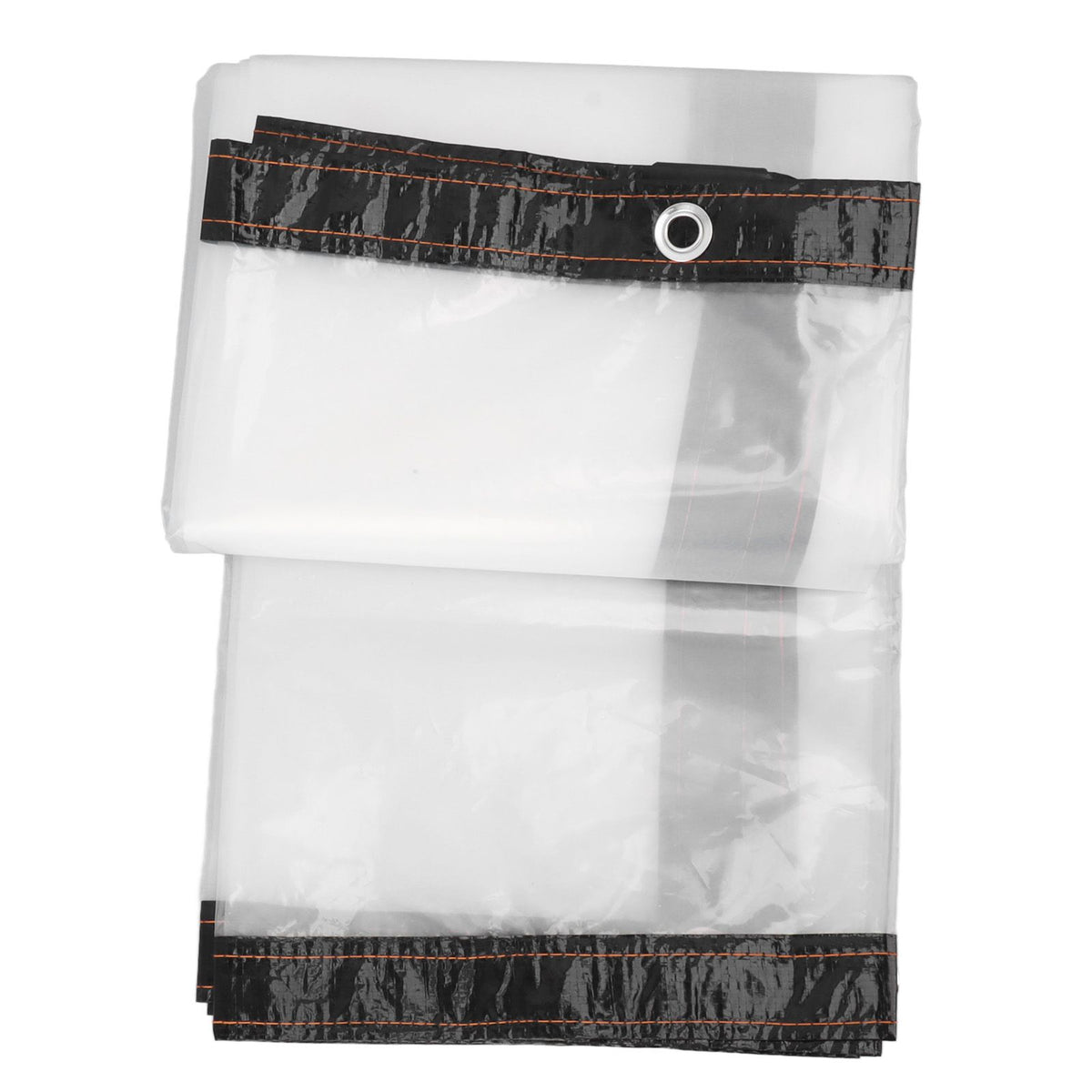 Transparent Tarp Cold Insulation Garden Rainproof Clear Poly Tarp Plant Cover Cloth 9.8 X 9.8ft