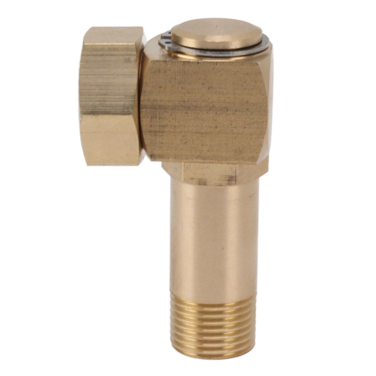 Garden Hose Adapter G1/2 High Hardness Brass Hose Elbow Connector for Replacement