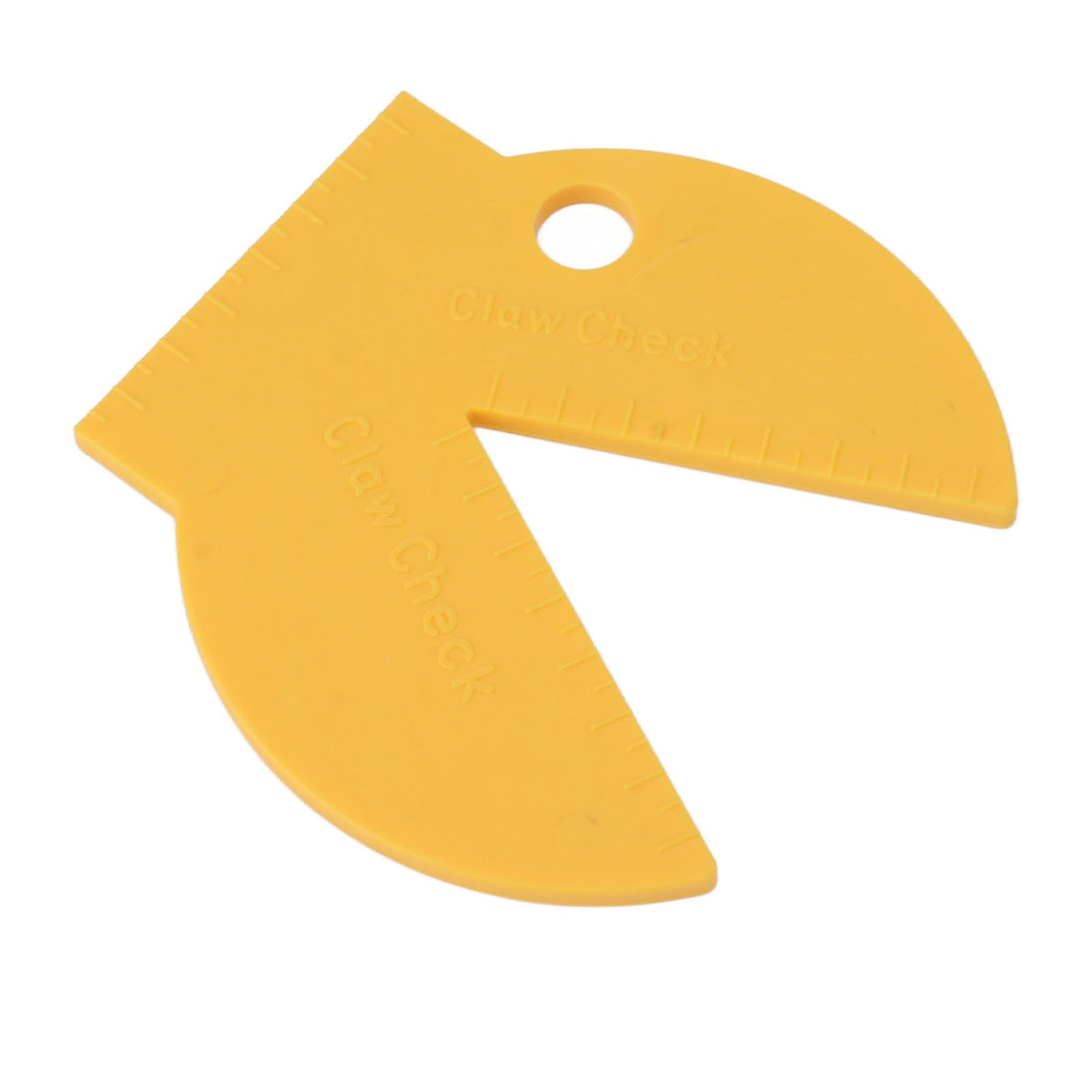 Hoof Claw Check Gauge Engineering Plastic Measurement Diagnosis Cattle Cow Hoof Trimming Ruler for Farm