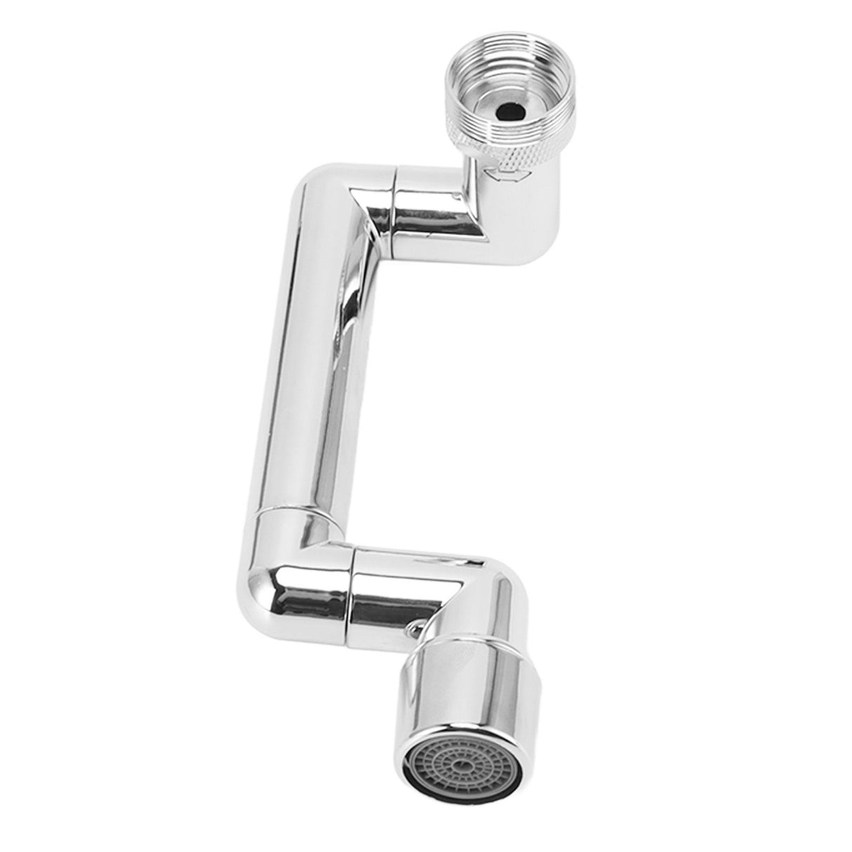 Faucet Extender Chrome Copper ABS Telescopic Swivel Faucet Tap Extension for Kitchen Wash Basin