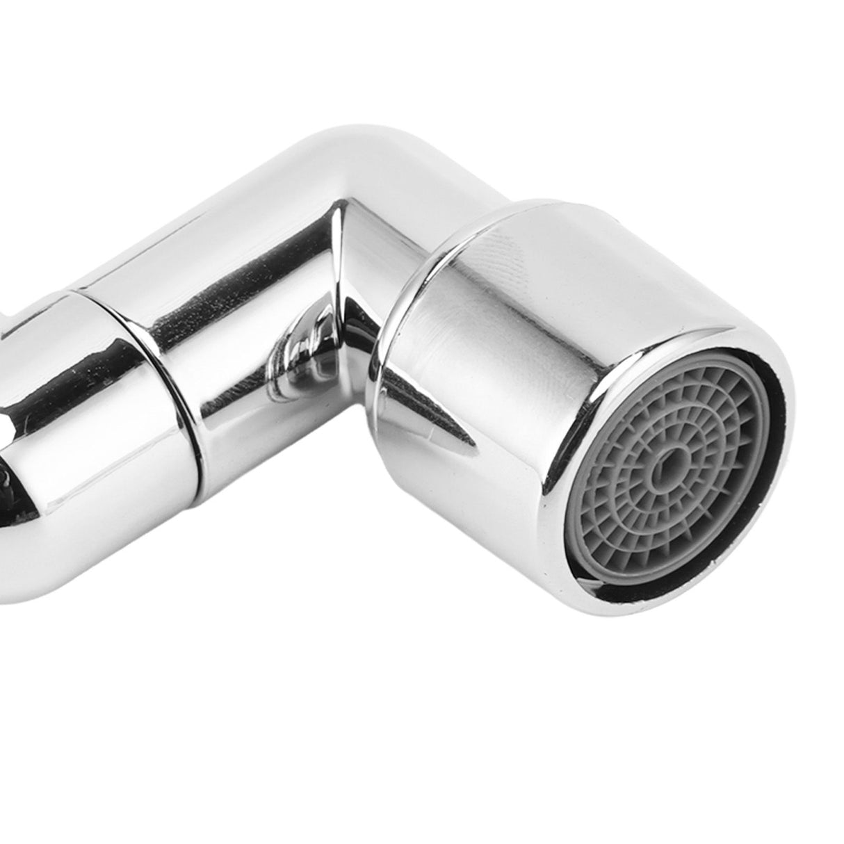 Faucet Extender Chrome Copper ABS Telescopic Swivel Faucet Tap Extension for Kitchen Wash Basin