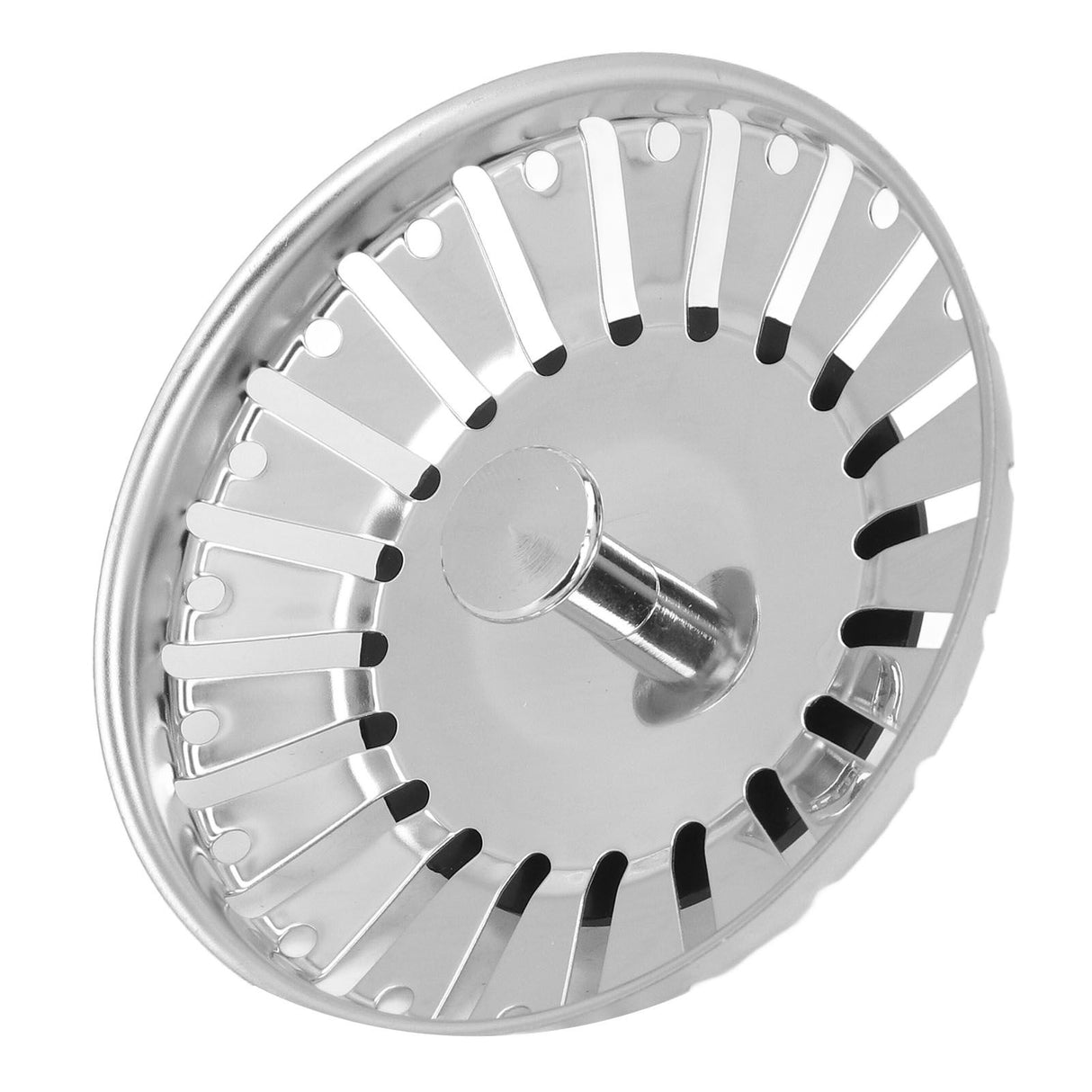 Kitchen Sink Strainer Basket Thickening Stainless Steel Sink Stopper for Standard Drains