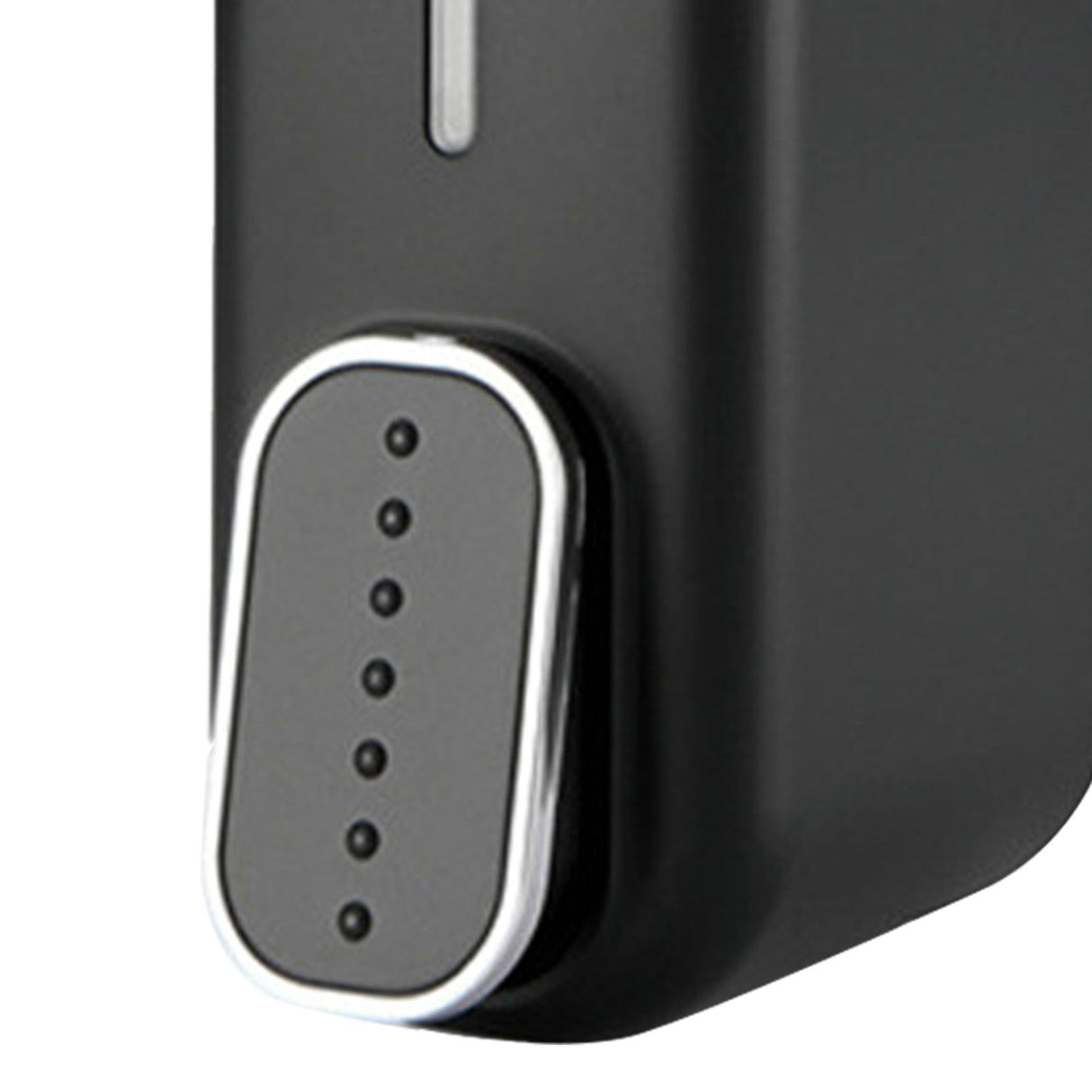 Wall Mounted Liquid Soap Box Manual 300ml Smooth Surafce for Kitchens Dining Rooms Hospitals Bathrooms Black