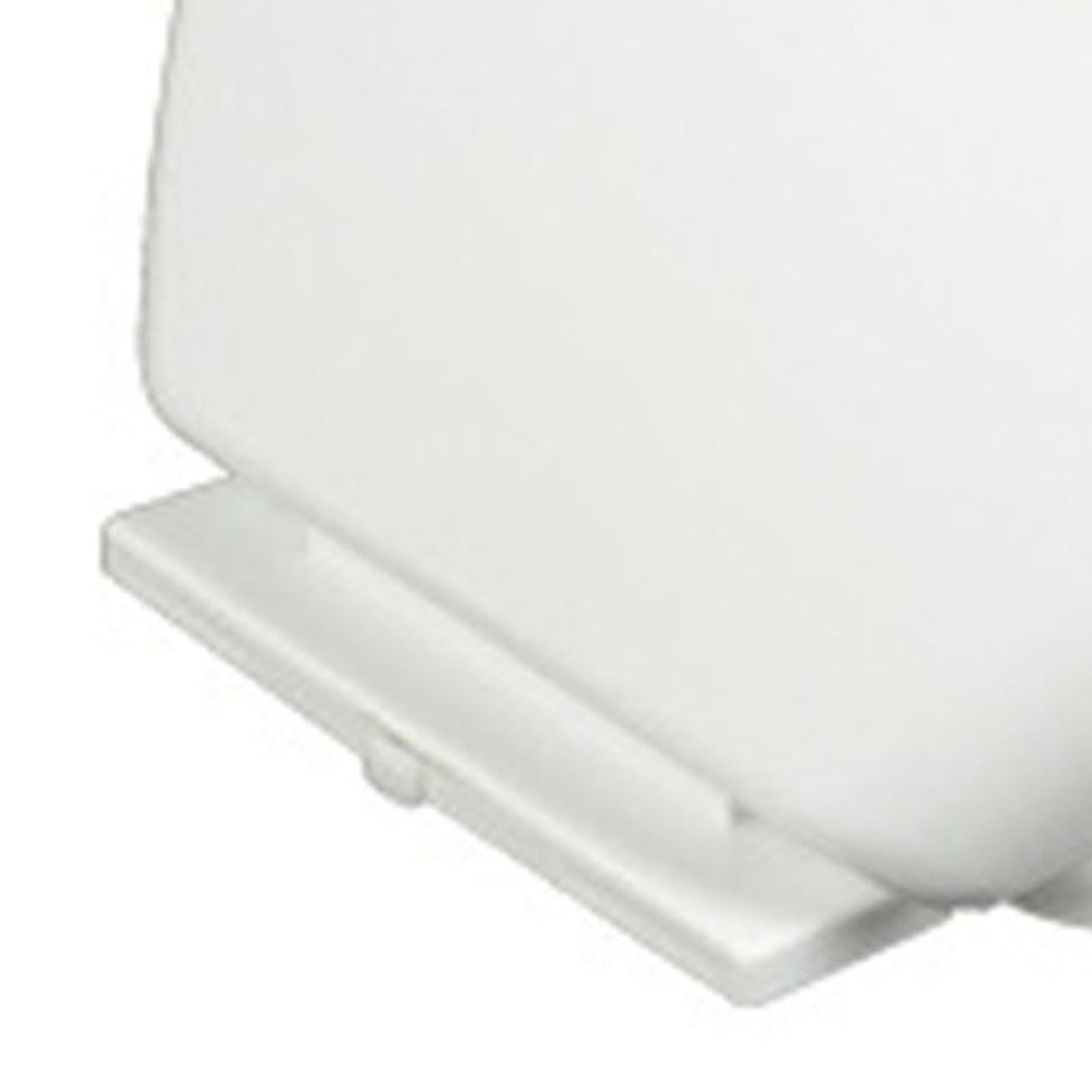 Slow Close Toilet Seat Thickened White PP Quick Installation Household Toilet Lid for Replacement