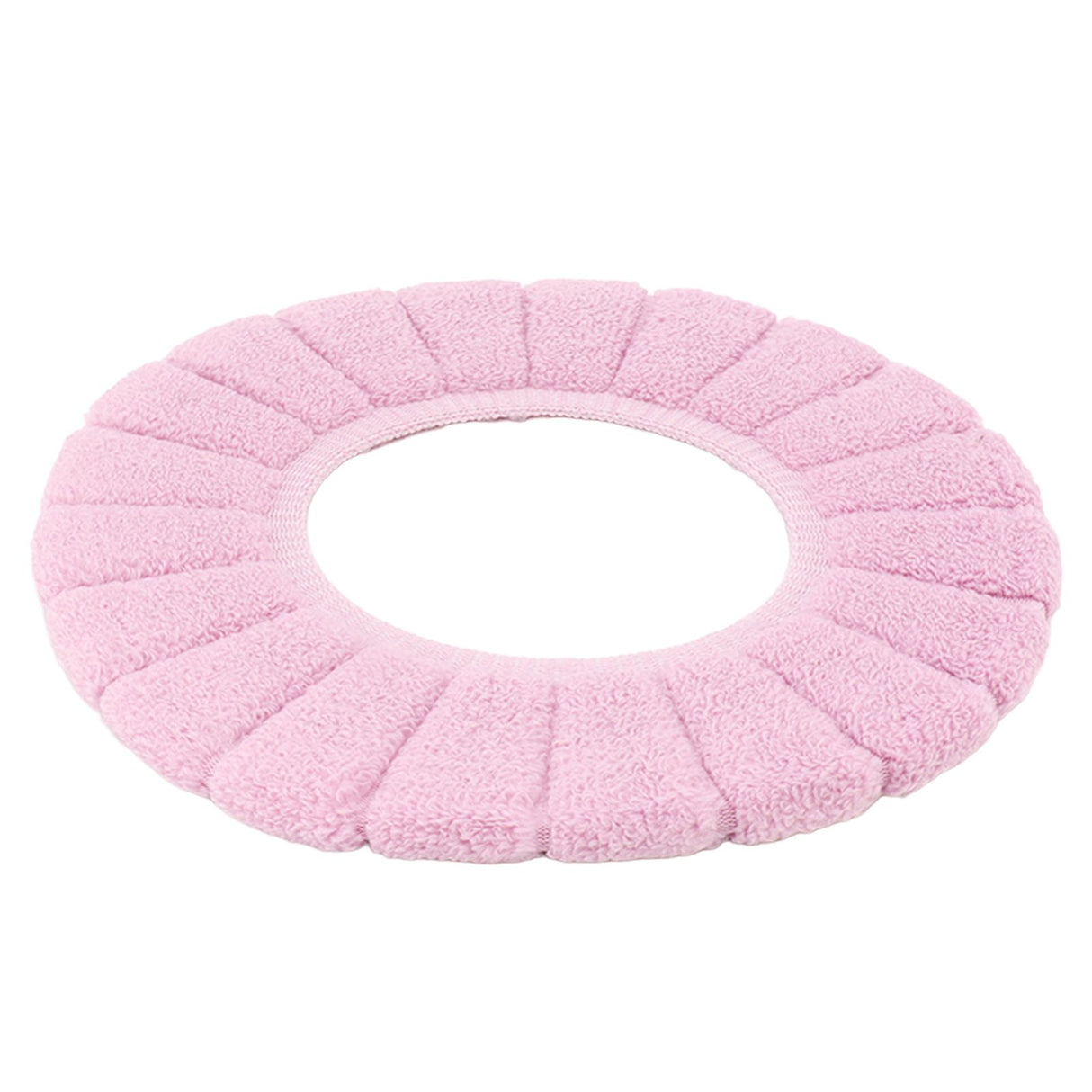 Toilet Seating Cover Warm Soft Comfortable Washable Reusable Non Slip Toilet Seating Pad Replacement Pink