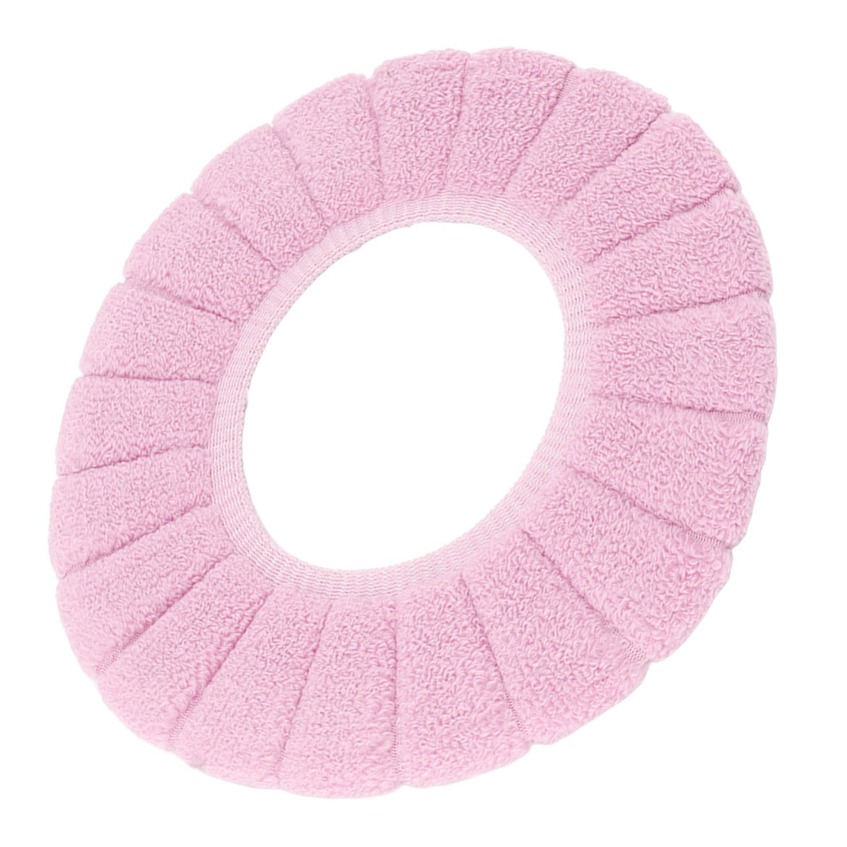 Toilet Seating Cover Warm Soft Comfortable Washable Reusable Non Slip Toilet Seating Pad Replacement Pink