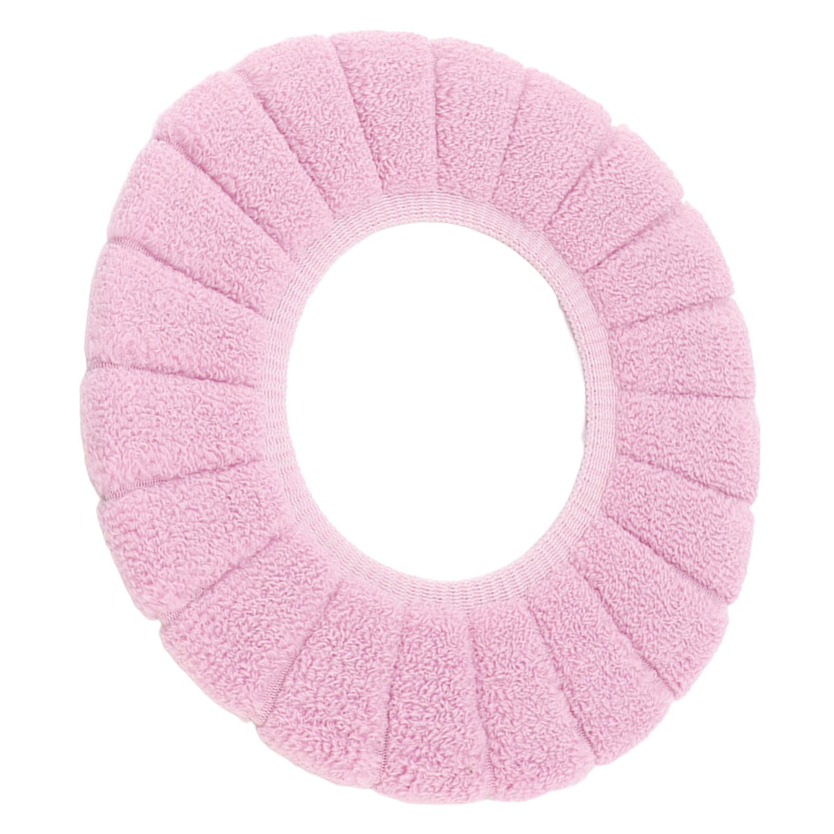 Toilet Seating Cover Warm Soft Comfortable Washable Reusable Non Slip Toilet Seating Pad Replacement Pink
