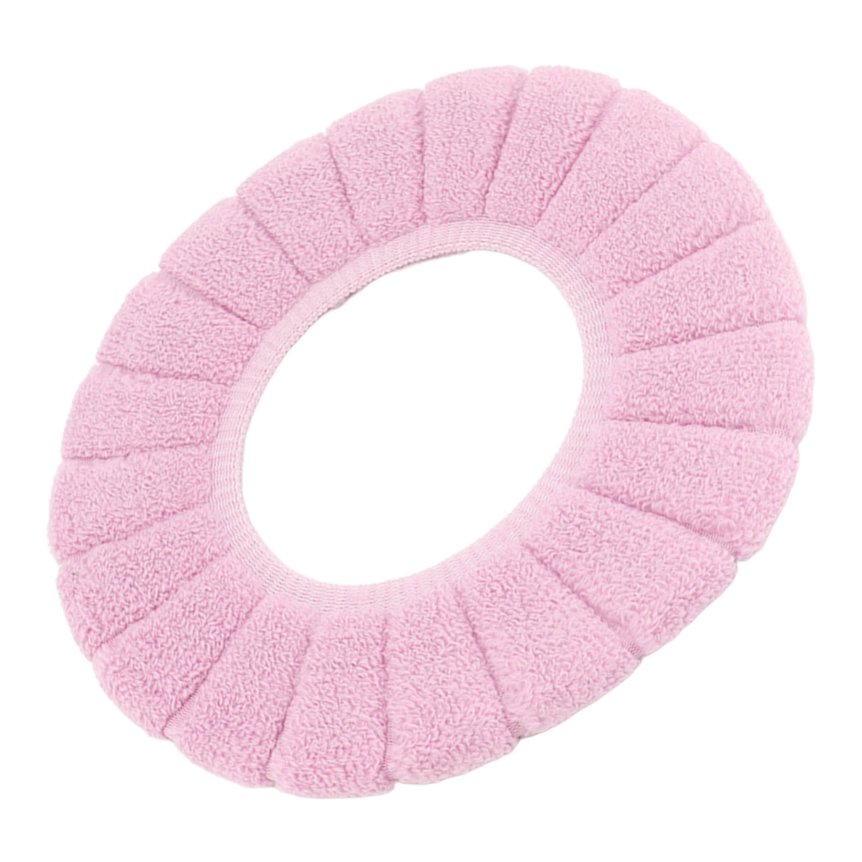 Toilet Seating Cover Warm Soft Comfortable Washable Reusable Non Slip Toilet Seating Pad Replacement Pink