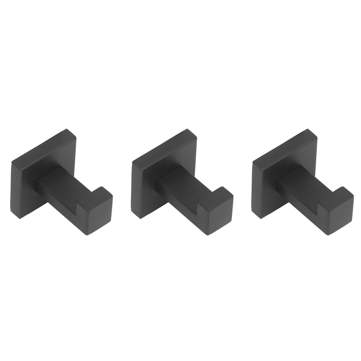 3PCS Wall Mounting Hooks with Screws Stainless Steel Clothes Hook for Hanging Coat Towel