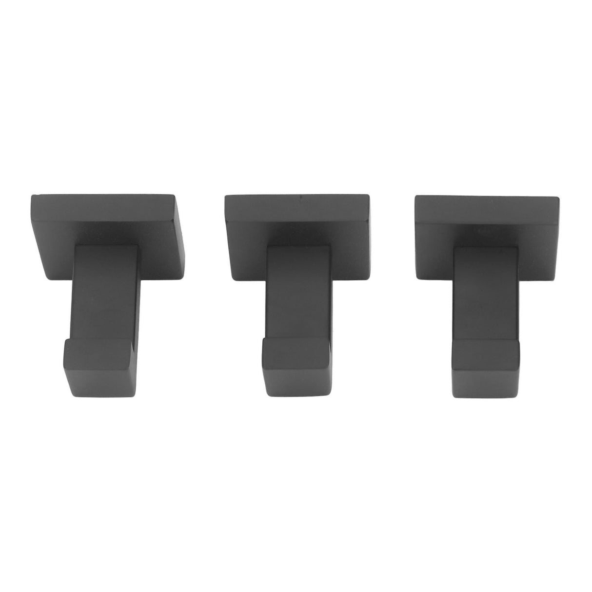 3PCS Wall Mounting Hooks with Screws Stainless Steel Clothes Hook for Hanging Coat Towel
