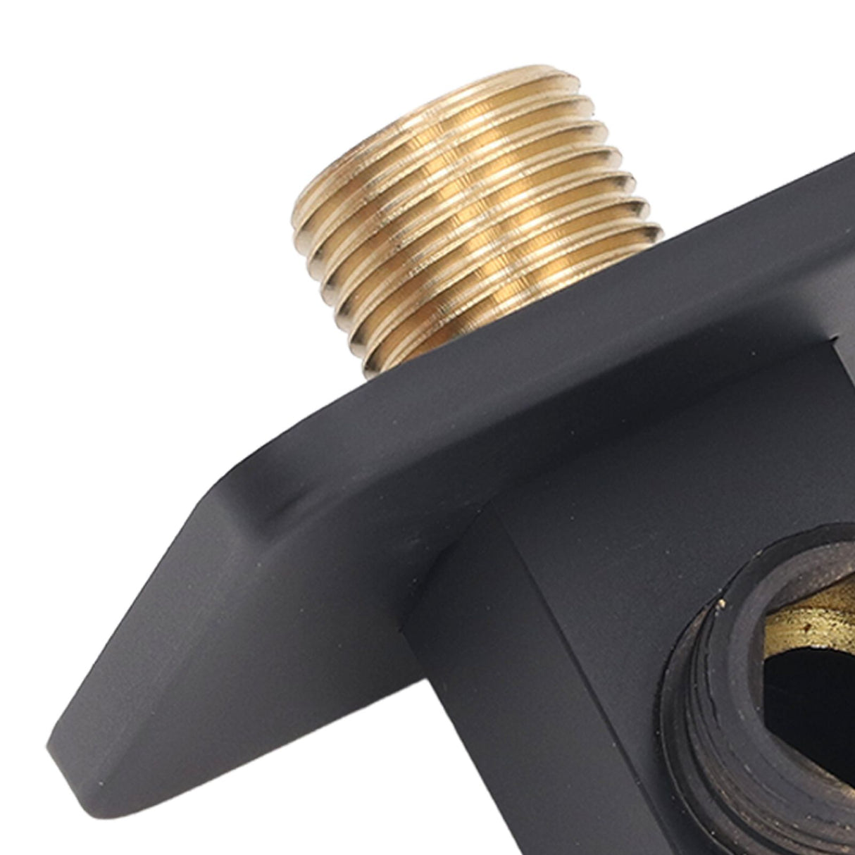 Shower Head Holder Concealed Installation Waterproof Adjustable Wall Mount Shower Bracket for Shower Head Accessories Black