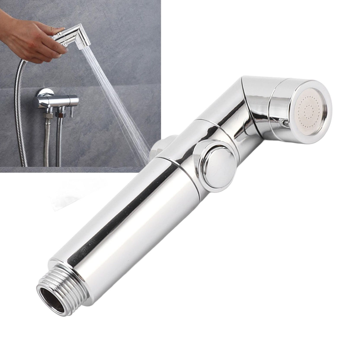 Bidet Sprayer Head Replacement Toilet Handheld Pressurized Attachments for Feminine Hygiene Baby Wash Pet Shower