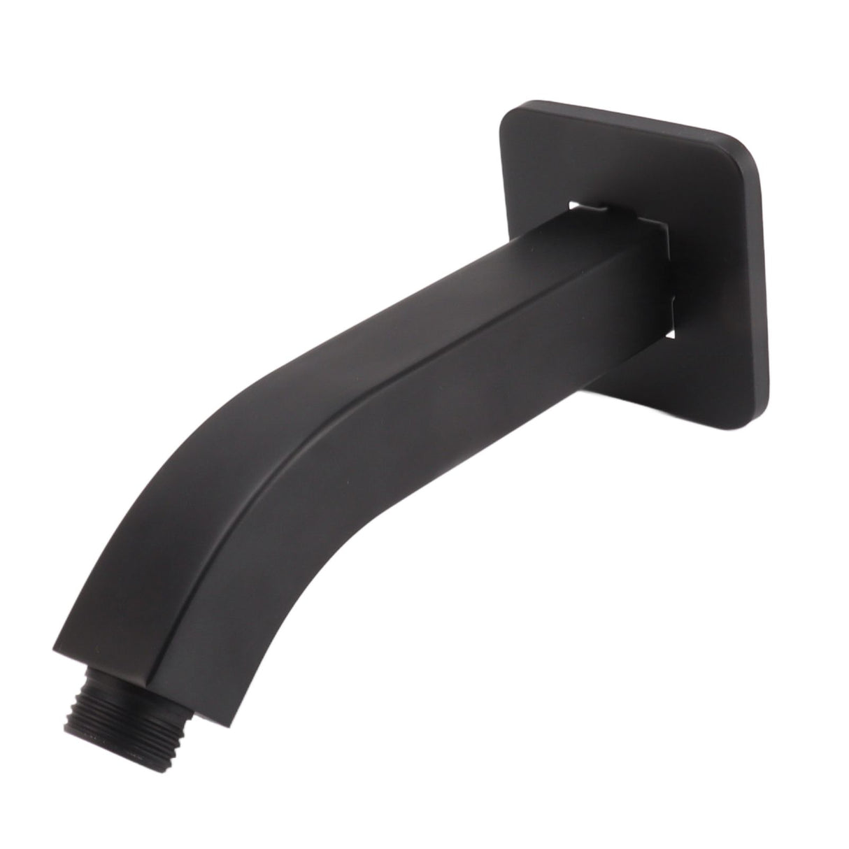 Shower Arm Extension Tube Brass Shower Head Extender Home Decoration NPT for Bathroom Black