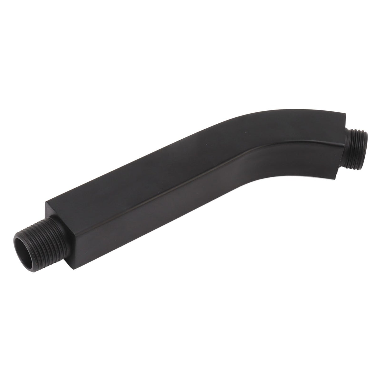 Shower Arm Extension Tube Brass Shower Head Extender Home Decoration NPT for Bathroom Black