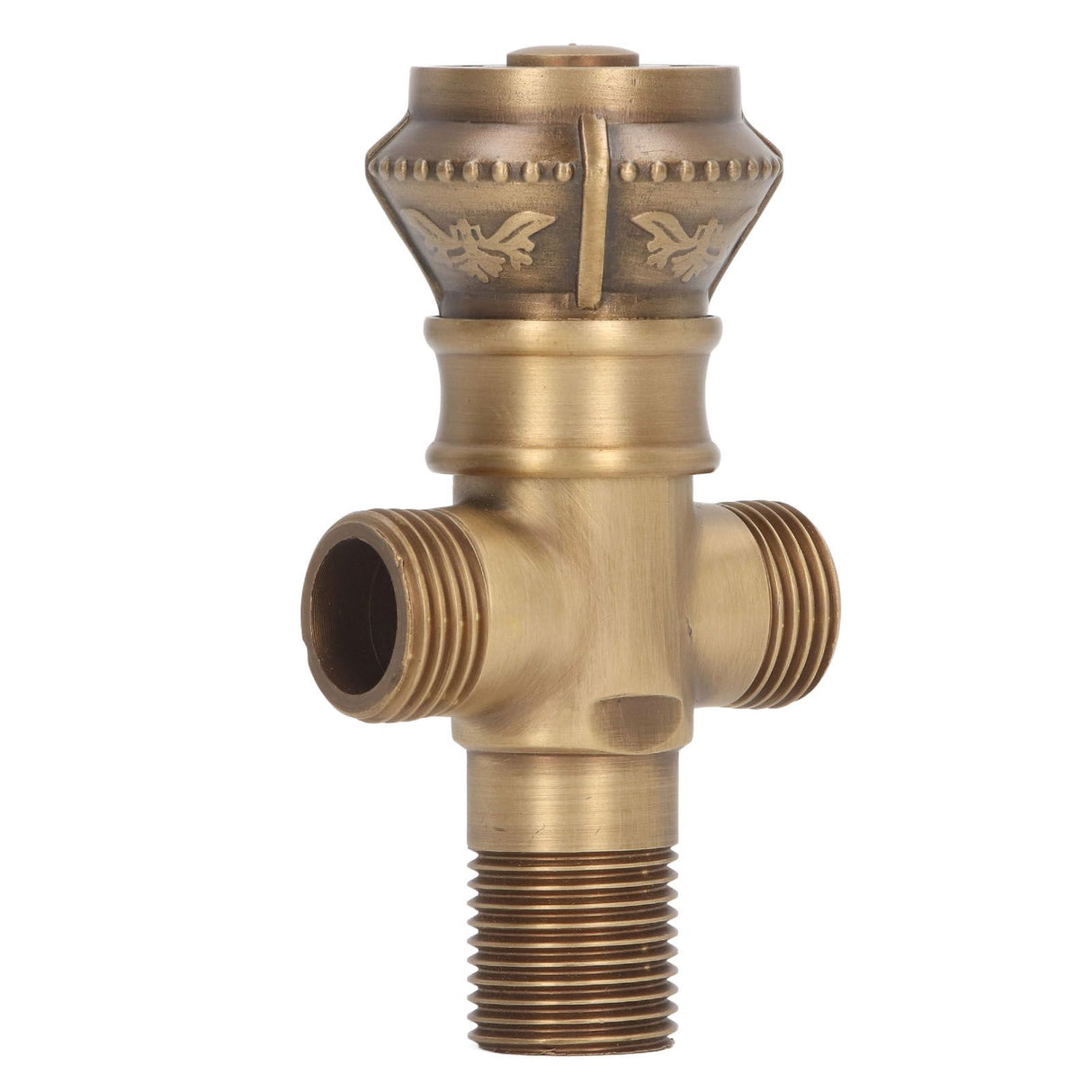 Angle Valve European Antique Style Cold Hot Water Faucet Turn Angle Water Stop Valve for Kitchen Bathroom