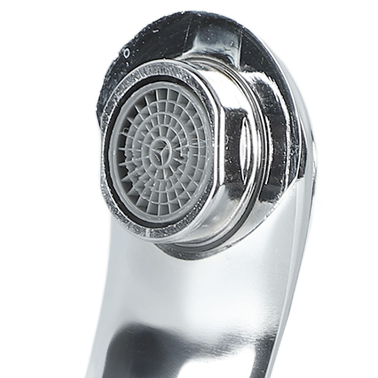 Bathroom Sink Faucet Zinc Alloy 2 Hole Single Handle Hot and Cold Water Mixer Tap for Home Hotel