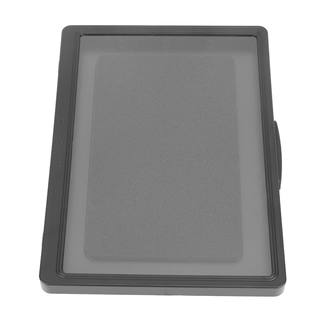 Shower Phone Holder Waterproof Rotatable Anti Fog Hands Free Easy Mounting Bathroom Tablet Case for Bathing Washroom Black