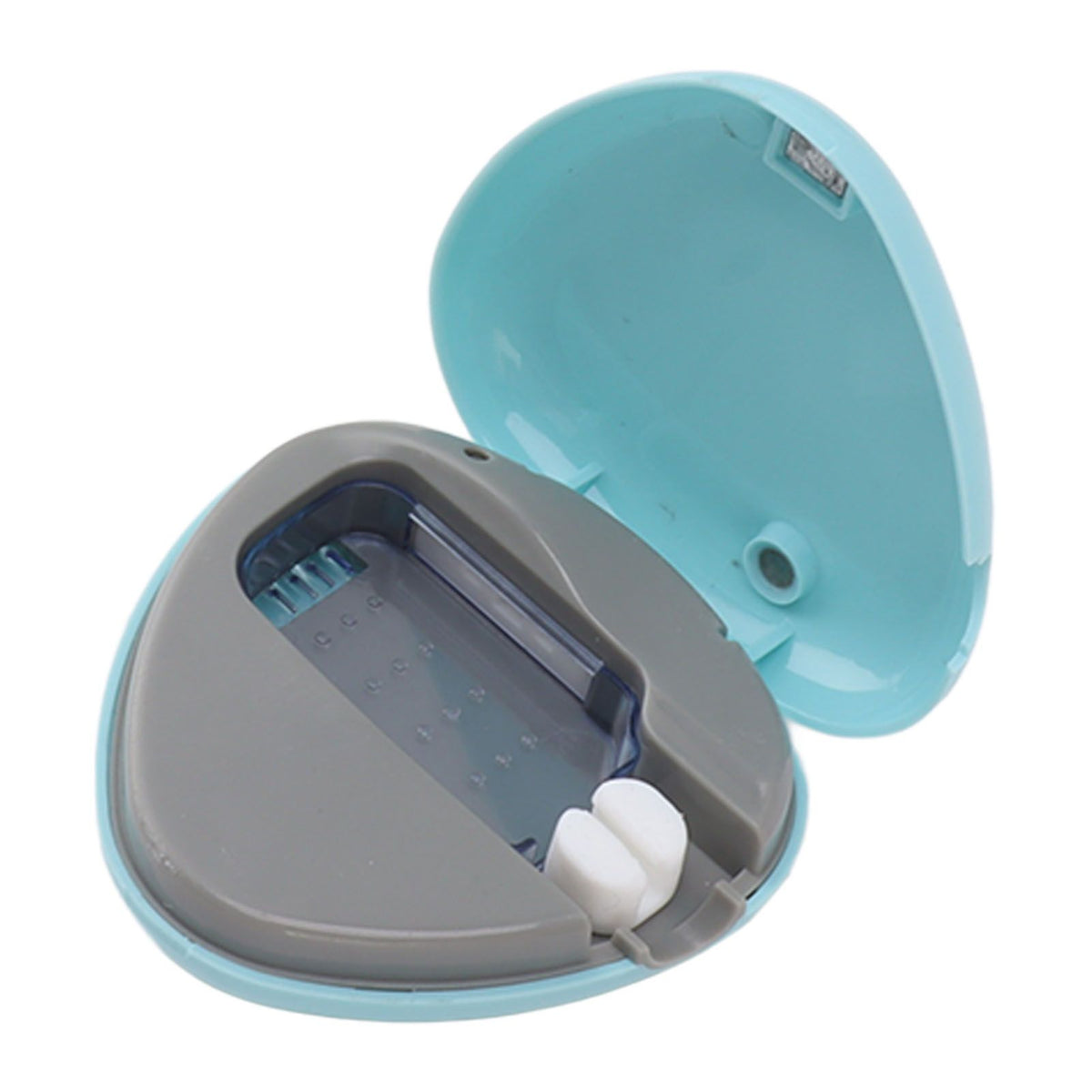 Toothbrush Sanitizer Portable Rechargeable Toothbrush Cleaner Holder Travel Home Toothbrush Case Blue