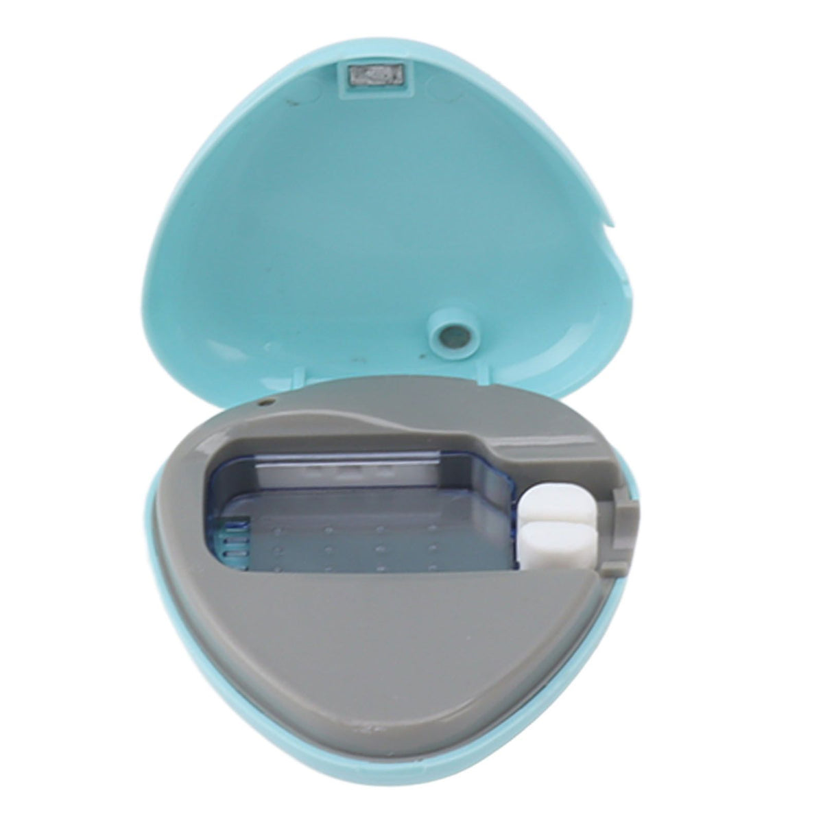 Toothbrush Sanitizer Portable Rechargeable Toothbrush Cleaner Holder Travel Home Toothbrush Case Blue