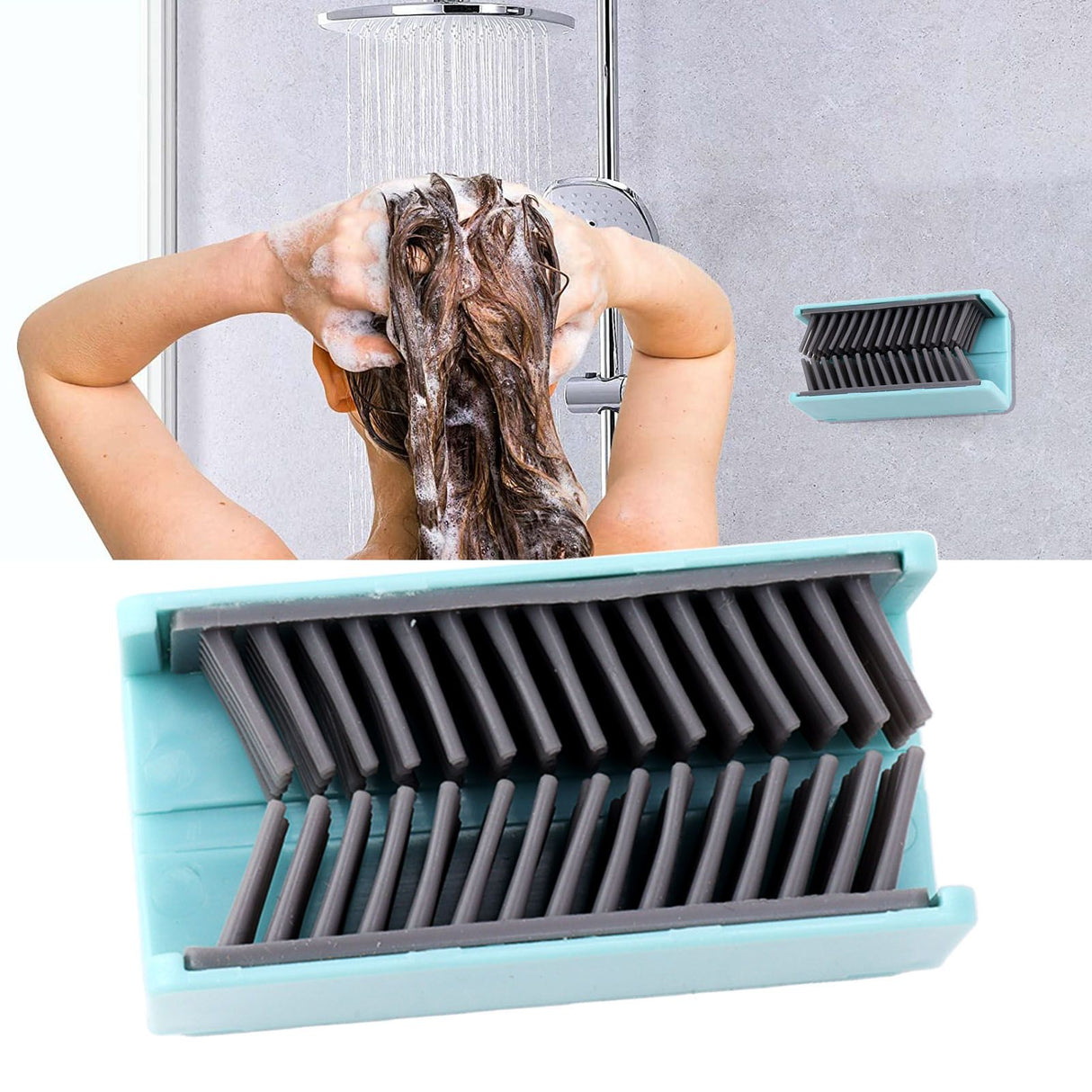 Hair Catcher Drain Protection Avoid Clogging Reusable Silicone Hair Trap for Bathroom Bathtub