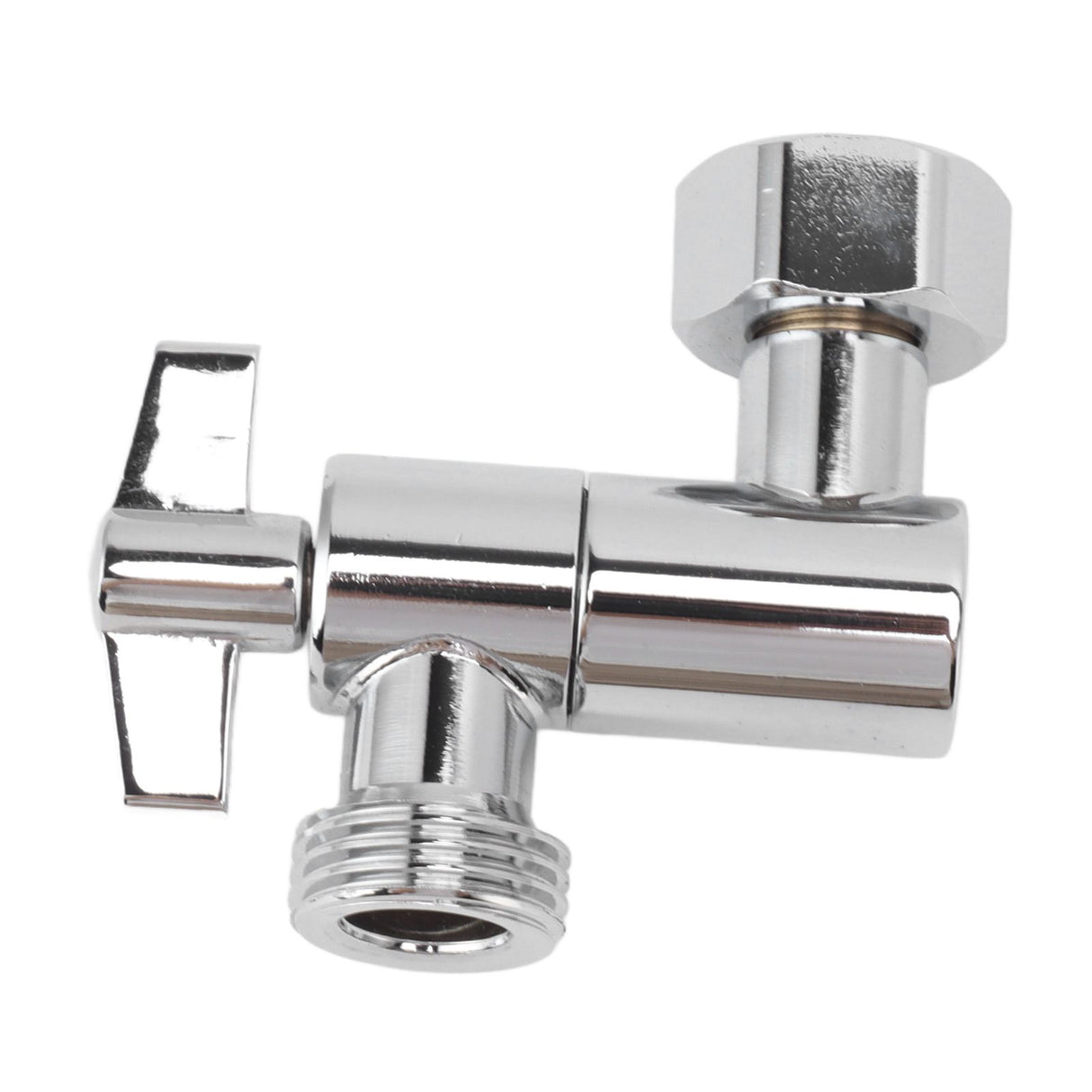 Shower Angle Adapter All Copper 135 Degree Universal Connection Shower Head Extension Adapter Handhold Shower Elbow for Bathroom