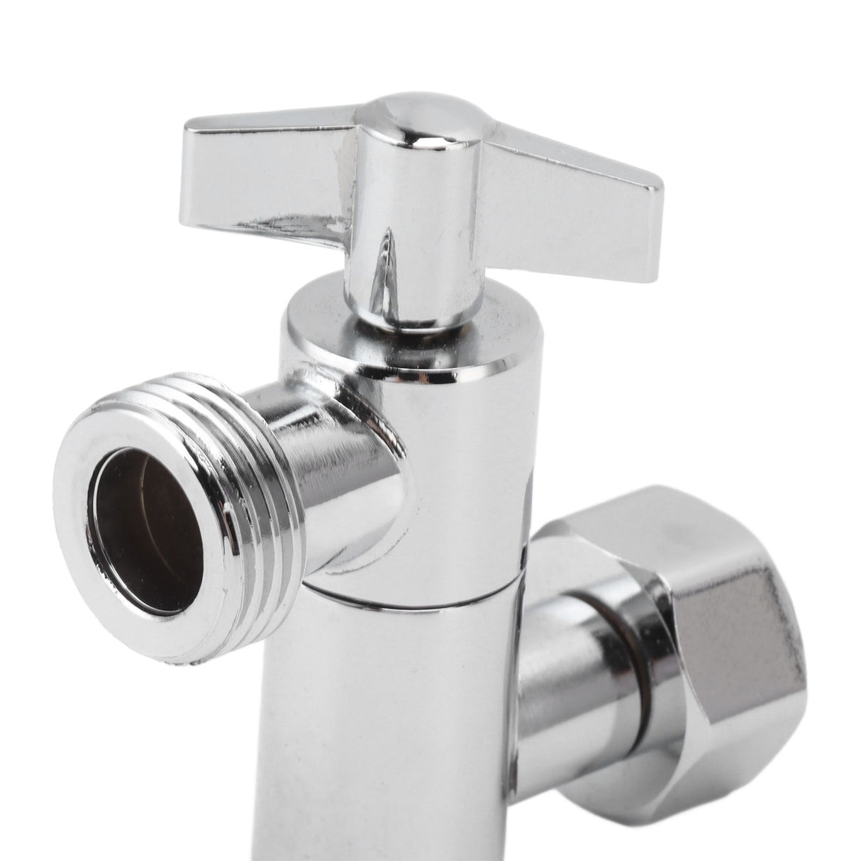 Shower Angle Adapter All Copper 135 Degree Universal Connection Shower Head Extension Adapter Handhold Shower Elbow for Bathroom
