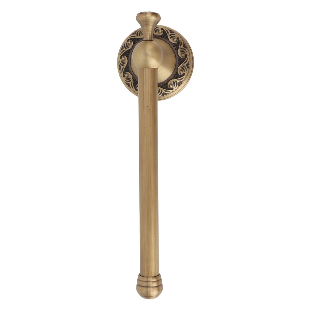 Brass Toilet Paper Holder Antique Vintage Wall Mount Tissue Roll Bar Bathroom Accessories