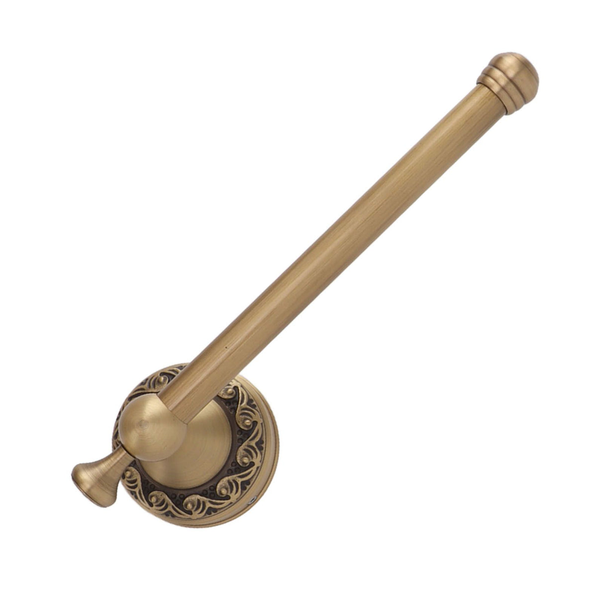 Brass Toilet Paper Holder Antique Vintage Wall Mount Tissue Roll Bar Bathroom Accessories