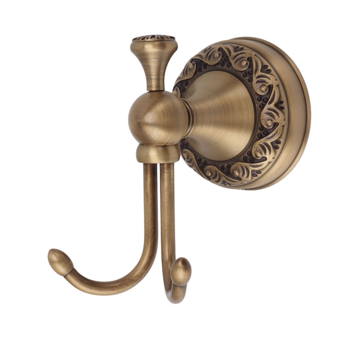 Wall Mounted Coat Hooks Copper Metal Vintage European Style Clothes Hanger Hook Robe Hook for Bathroom Bedroom