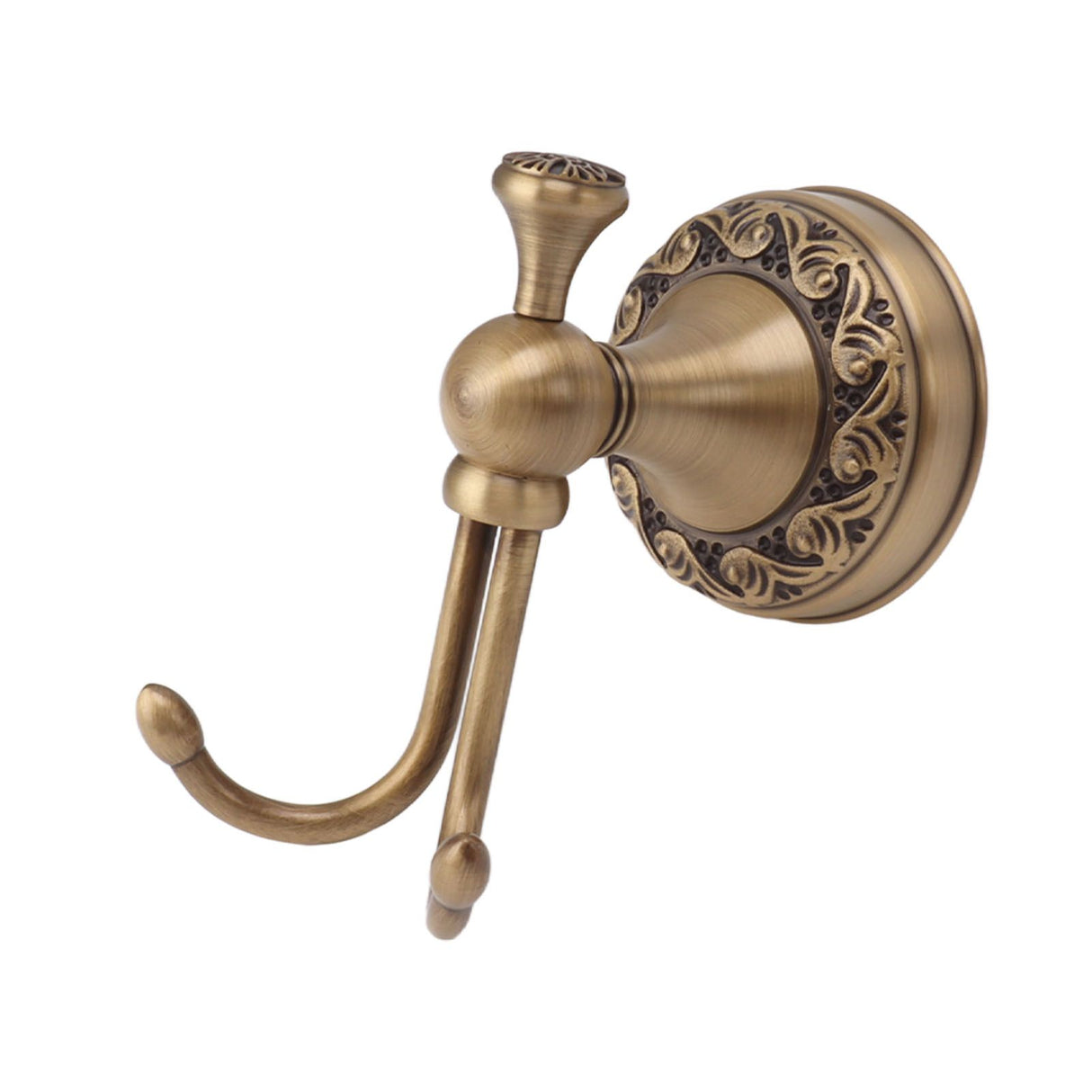 Wall Mounted Coat Hooks Copper Metal Vintage European Style Clothes Hanger Hook Robe Hook for Bathroom Bedroom