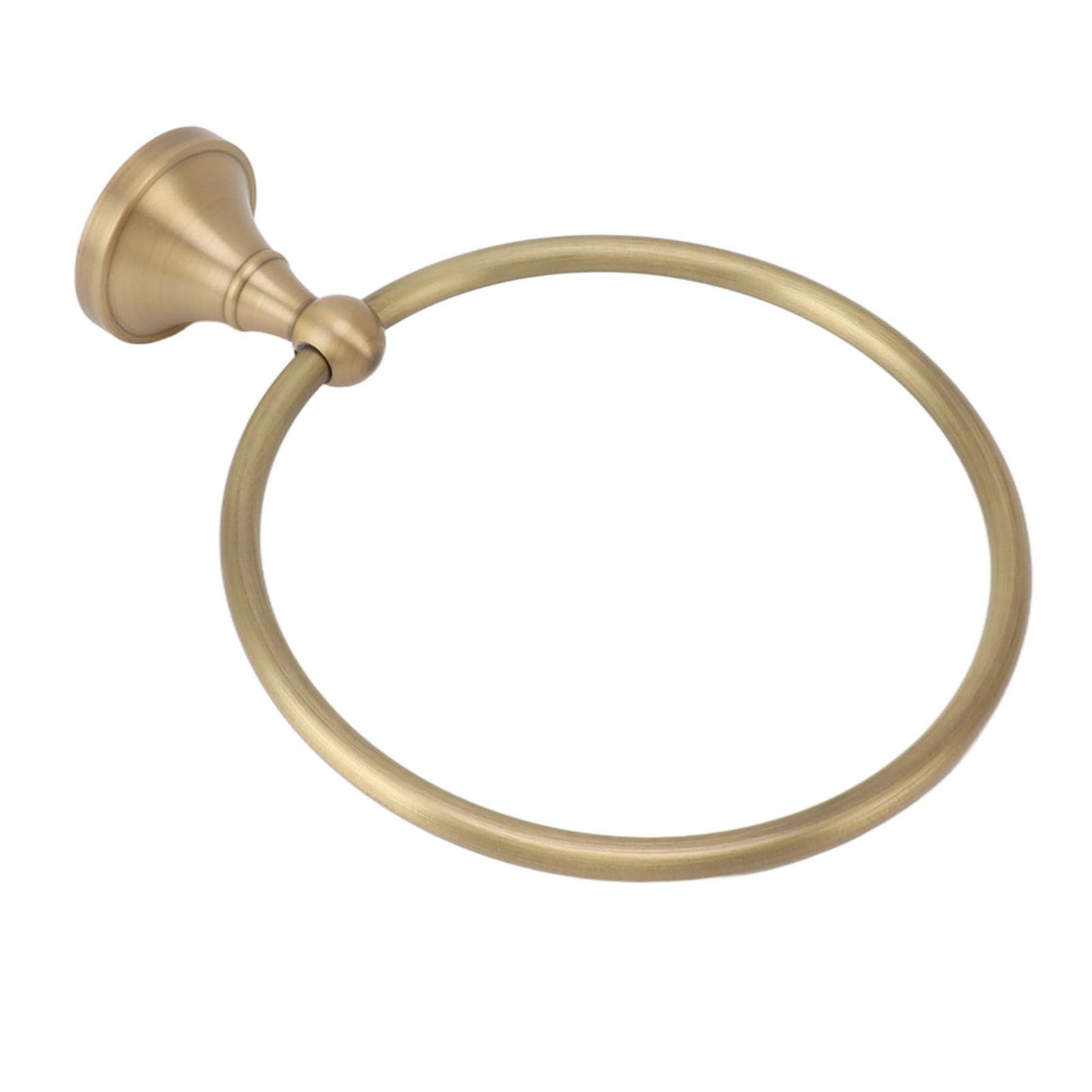 Bath Towel Ring Copper Round Wall Mounted Hand Shower Towel Holder Rack for Bathroom 960830
