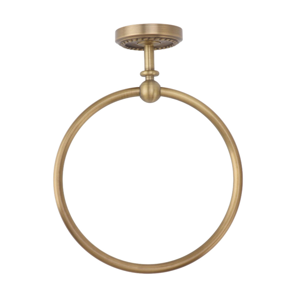 Bath Towel Ring Copper Round Wall Mounted Hand Shower Towel Holder Rack for Bathroom 970830