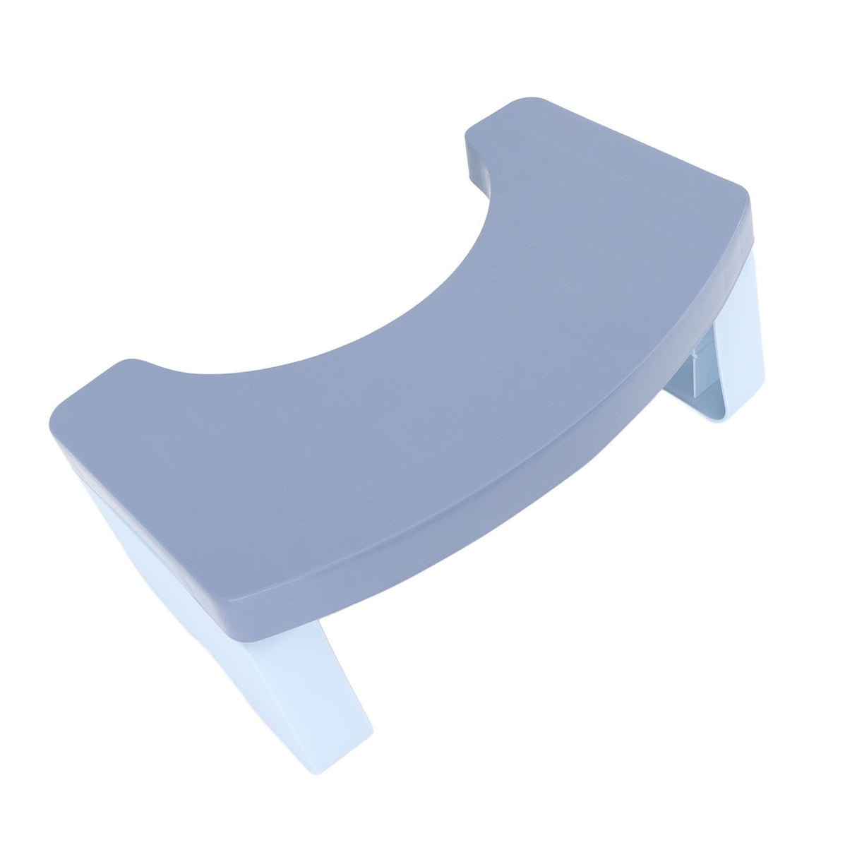 Foldable Toilet Potty Stool PP Portable Squatting Potty Foot Stool for Healthy Gifts Travel Blue