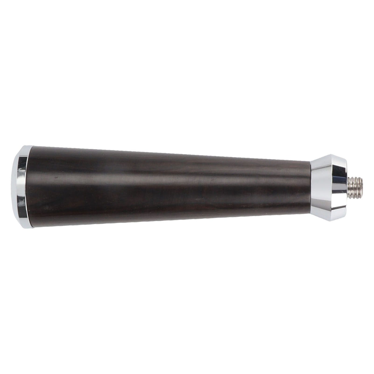 M10 Thread Coffee Filter Handle Replacement Steel Bottom Wooden Coffee Machine Handle with Buckle