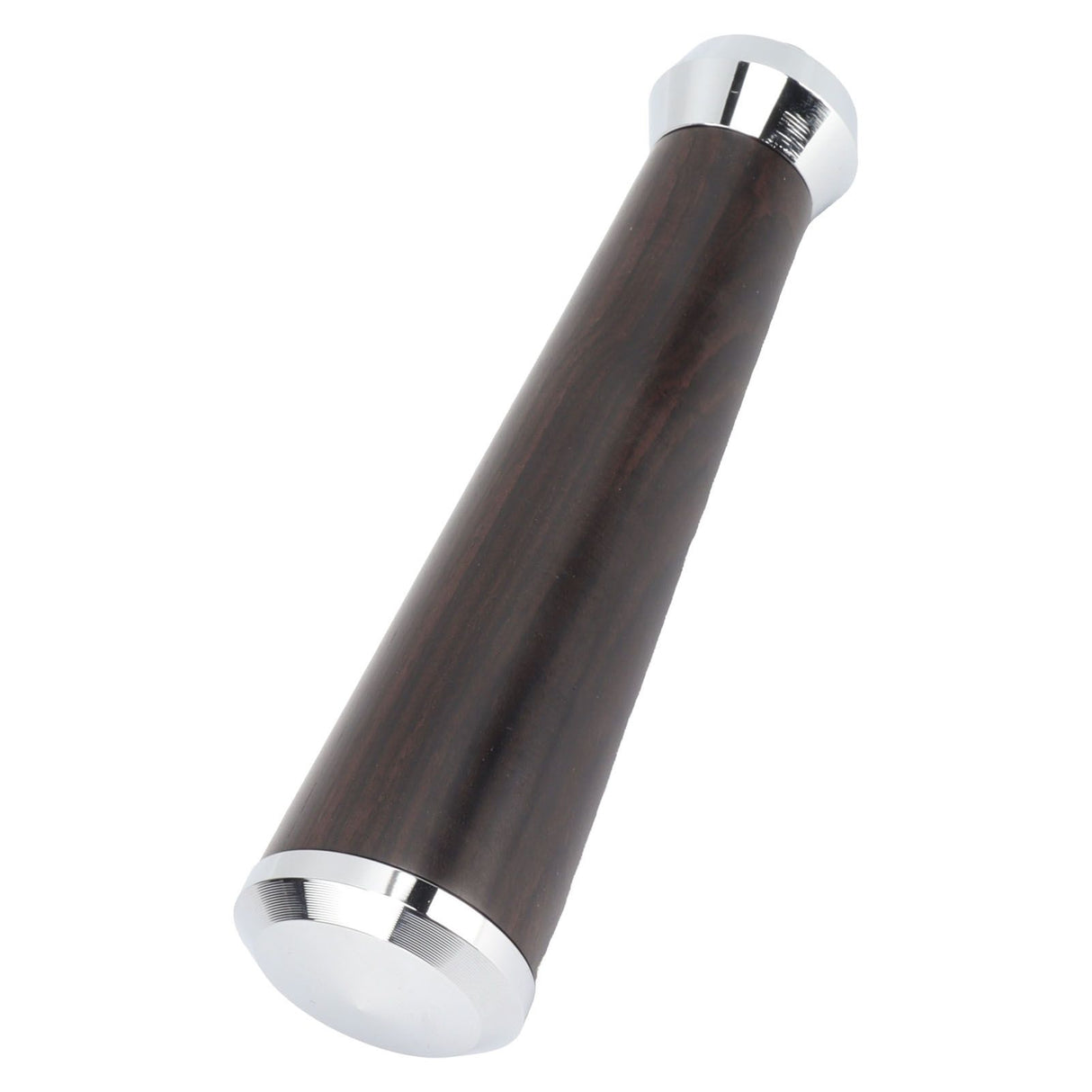 M10 Thread Coffee Filter Handle Replacement Steel Bottom Wooden Coffee Machine Handle with Buckle