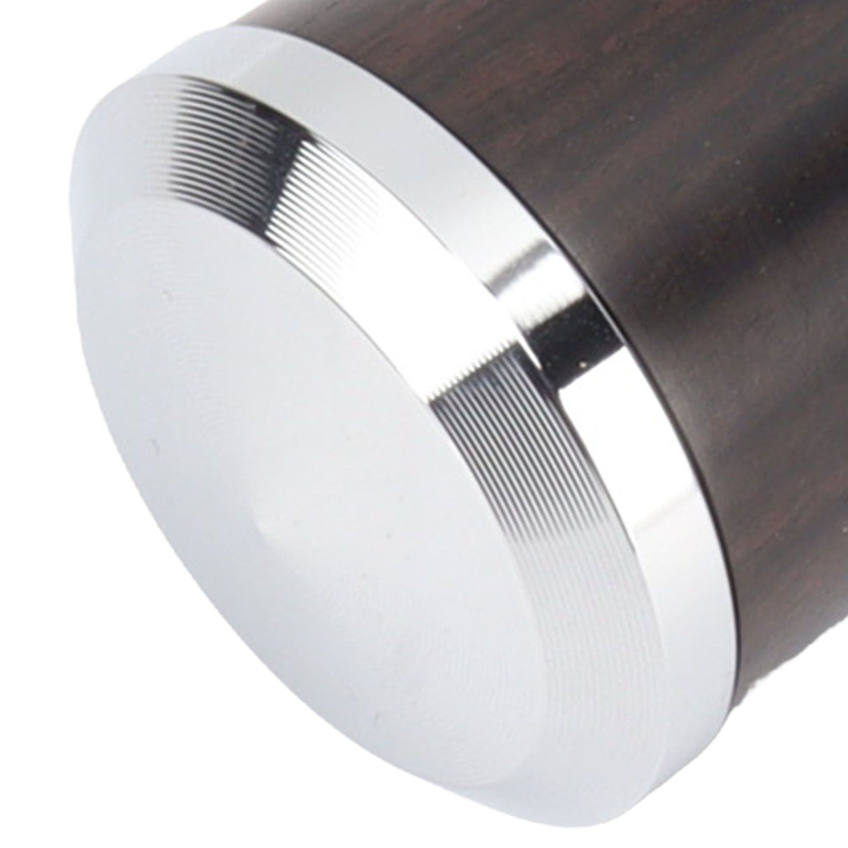 M10 Thread Coffee Filter Handle Replacement Steel Bottom Wooden Coffee Machine Handle with Buckle