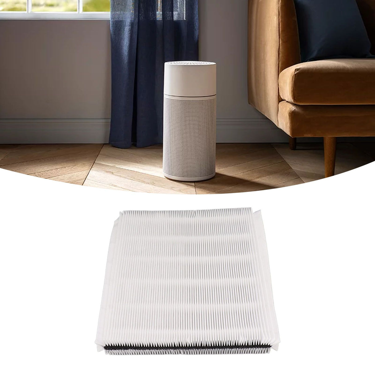 Air Purifier Replacement Filter Screen High Efficiency Particle Air Filter for Blueair PURE 411 Purifier