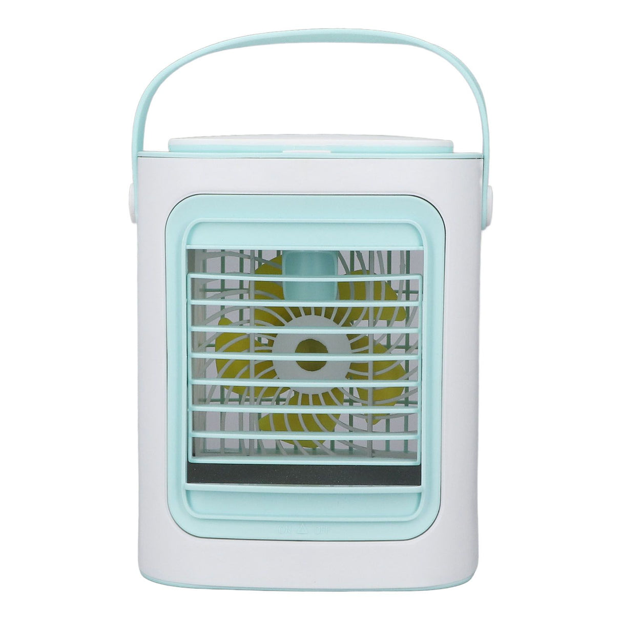 Table Air Cooler Humidification 3 Gear Adjustable Portable Strong Wind USB Port Charging Air Conditioner Fan for Home